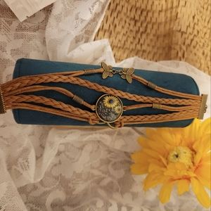 Sunflower bracelet